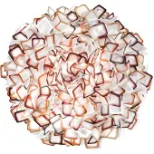 Slamp Clizia – design-vegglampe, oransje