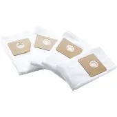 Nilfisk Dust bag fleece 22l/30l 4 pcs hobby