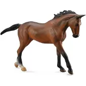 Collecta Deluxe Brun Fullblodshoppe Figur Skala 1:12