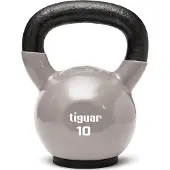 Tiguar TI-KB0010 gummiert kettlebell 10 kg