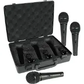 Behringer XM1800S Ultravoice Dynamisk Mikrofon 3 Pack