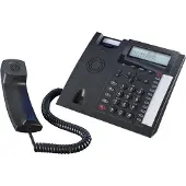 AGFEO T 18, Analog telefon, Høyttalertelefon, 99 oppføringer, Svart