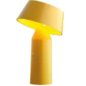 Marset Bicoca LED-bordlampe batteri gul