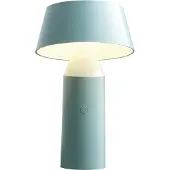 Marset Bicoca LED-batteridrevet bordlampe, lyseblå