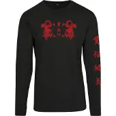 Mister tee Chinee Letter Longleeve Langarmet T-skjorte
