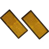 Carpoint Refleks gul 86x40mm 2 stk.
