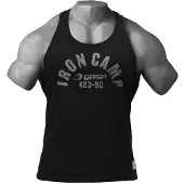 Gasp Throwback Tank, Wash Black