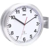 Eurotime ET-51764-47 radioveggur 40 cm aluminium