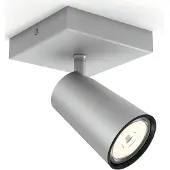 Philips myLiving Paisley spot GU10 med enkel flamme i aluminium
