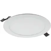 Ledvance DL SLIM ALU DN 180 17 W 4000 K WT, 1 ampuller, 4000 K, 1400 lm, IP20, Hvit