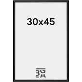 Walther design Bilderamme Trendstyle 30x45, plast, svart (KP045B)