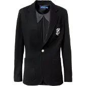 Ralph Lauren for woman. 211795348001 Blazer Structured black (32), Casual, Cotton