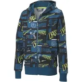 Puma Alpha All Over Print Genser Med Hel Glidelås
