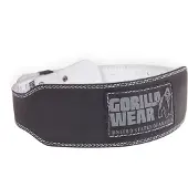 Gorilla wear 4 Inch Polstret Løftebelte Lær Svart