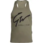 Gorilla wear Evansville Tank Top, army green, small