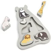 Smallstuff Puslespill I Tre Zoo (Onesize)