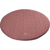 Filibabba Leketeppe - Quiltet - Ø 90 cm - Wild Rose - - OneSize - Lekematte