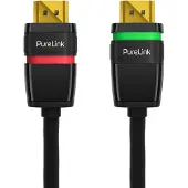 PureLink Ultimate ULS1000 - HDMI-kabel med Ethernet - HDMI hann til HDMI hann - 3 m - trippel beskyttelse - svart - rund, 4K-støtte