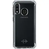 Itskins Spectrum Clear - Baksidedeksel for mobiltelefon - termoplast-polyuretan (TPU) - gjennomsiktig - for Samsung Galaxy A20e