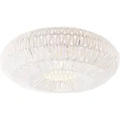 QAZQA Retro taklampe hvit - Lina