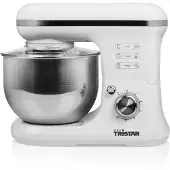 Tristar MX-4817, 5 l, Hvit, Knapper, Rotasjon, Rustfritt stål, Plast, 1200 W
