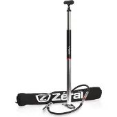 Zéfal PROFIL TRAVEL etasje dobbelt pumpe, sølv/sort