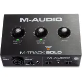 M-AUDIO M-Track Solo 2-Kanals USB-Grensesnitt