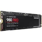 Samsung 980 PRO MZ-V8P2T0BW - SSD - kryptert - 2 TB - intern - M.2 2280 - PCIe 4.0 x4 (NVMe) - buffer: 2 GB - 256-bit AES - TCG Opal Encryption