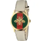 Gucci Ya1264128 38mm 5atm Quartz Analogical Dameklokke