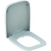 Keramag Toiletsæde Renova Plan kantet m/sc hvid