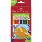 Ginza.se Fargestifter - Trekantet - Jumbo - 5,4 mm - 24 stk - - OneSize - Fargesett