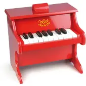 Vilac Piano - Rød - - OneSize - Musikkinstrumenter