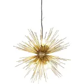 QAZQA Art Deco Hengelampe Gull 6-lys - Broom
