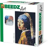 SES Creative Perlekunst-vermeers Pike Med Perleøredobb 300x456 Mm 7000 Stykker