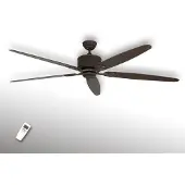 CasaFan Takvifte ECO ELEMENTS, nøtt/brun, Ø 180 cm, stillegående