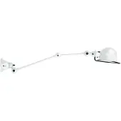Jieldé Loft D4251 vegglampe, leddarm, hvit