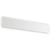 Ideal Lux LED-vegglampe Zig Zag, hvit, bredde 53 cm