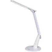 Aluminor Zig LED-skrivebordslampe med kontrollpanel hvit