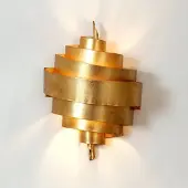 Holländer Effektfull vegglampe BANDEROLE i gull
