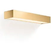 DECOR WALTHER Box LED-vegglampe gull 2 700 K 40cm