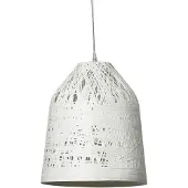 Karman Black Out pendellampe, Ø 35 cm, hvit