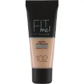 Maybelline Fit Me Matte + Poreless Foundation - 102 Fair Ivory