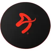 AROZZI Zona - Stolmatte for kontor - rund - 121 cm - rød