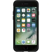 Spigen Liquid Air-etui for iPhone 7 / 8 / SE 2020 / SE 2022 - Svart