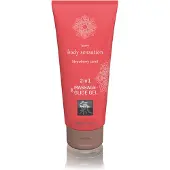 HOT Shiatsu Massage and Glide Gel 2in1 Strawberry