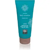 Hot Massage and Glide Gel 2in1 Amber