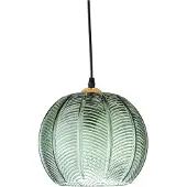 Bloomingville taklampe i glas Ø 22 cm grønn (30706089)
