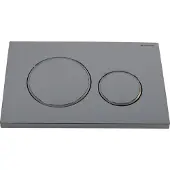 Geberit Sigma 20 betjeningsplade i krom/mat krom