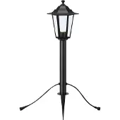 Markslöjd Garden 24 LED-gatelampe lykt, svart, 3W