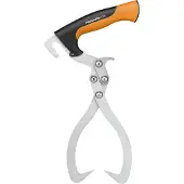Fiskars WoodXpert løftesaks M / tømmerklo med enhåndsgrep / løfteverktøy til ved og tømmer